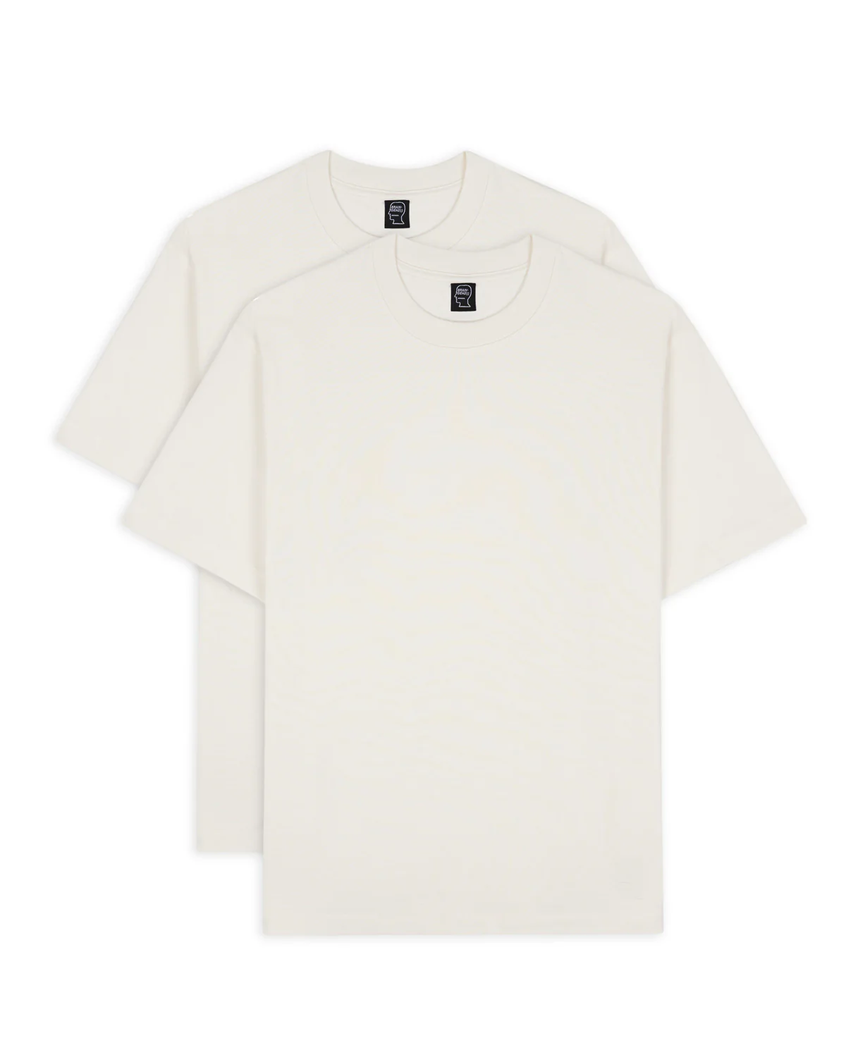 2 Pack Easy T-Shirts - Natural - Image 2