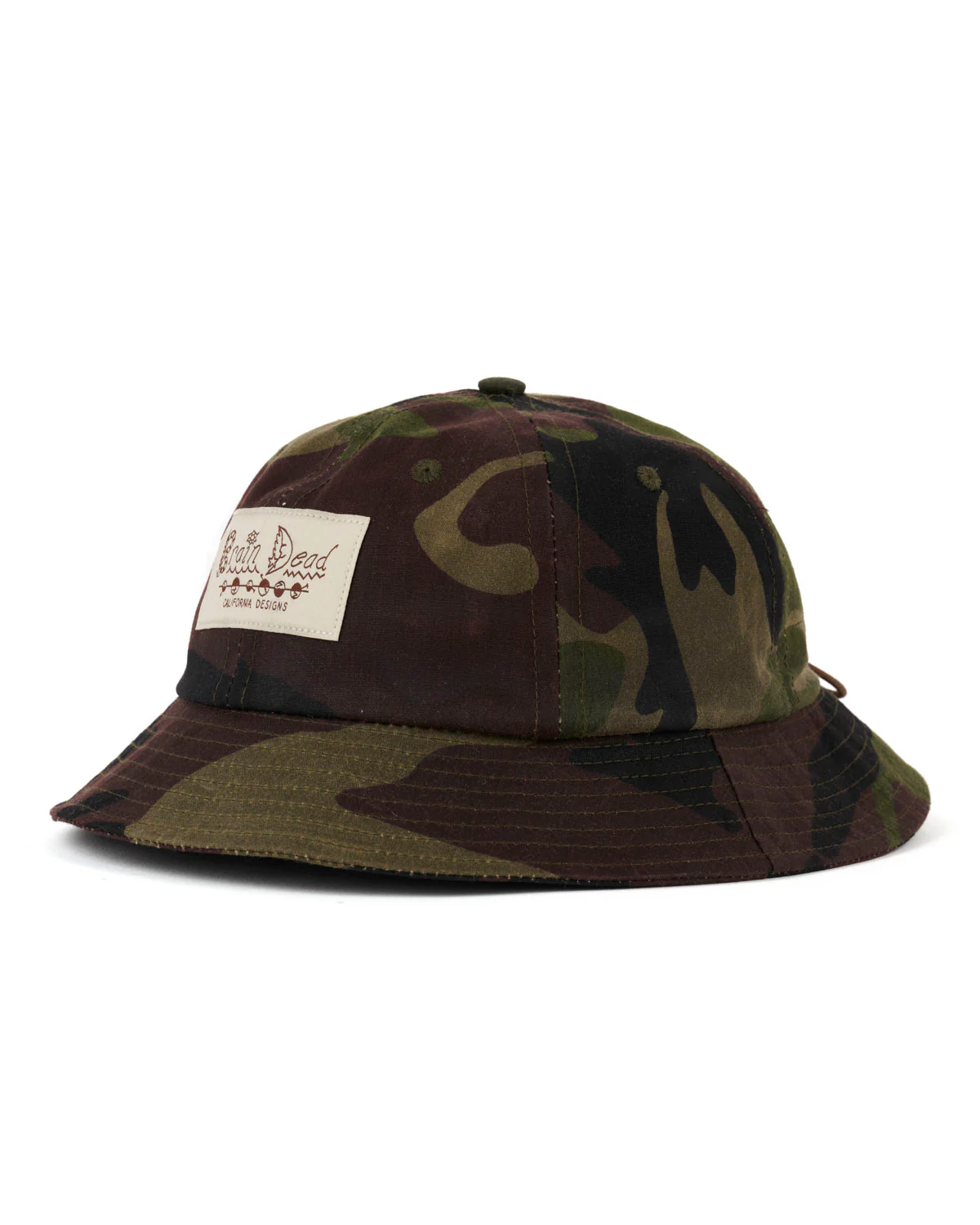 Adjustable 6 Panel Bell Hat - Camo - Image 3