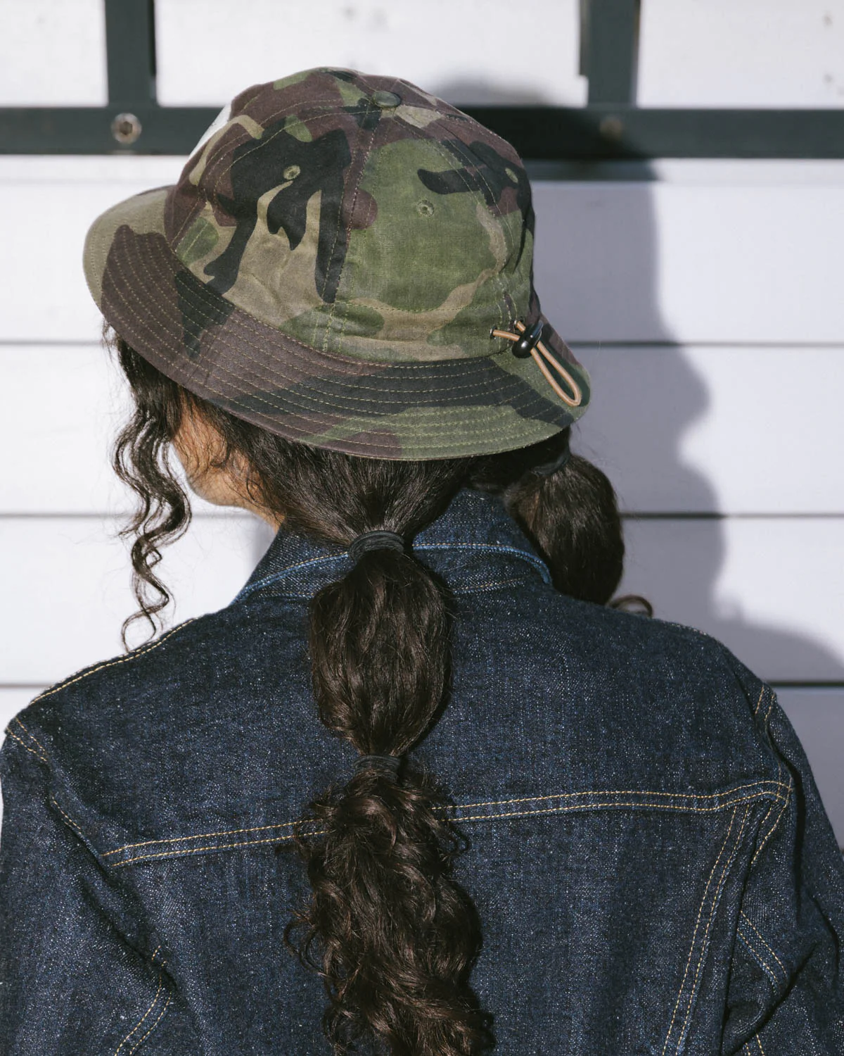 Adjustable 6 Panel Bell Hat - Camo - Image 6