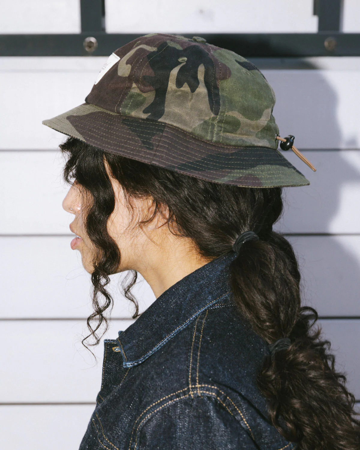 Adjustable 6 Panel Bell Hat - Camo - Image 7