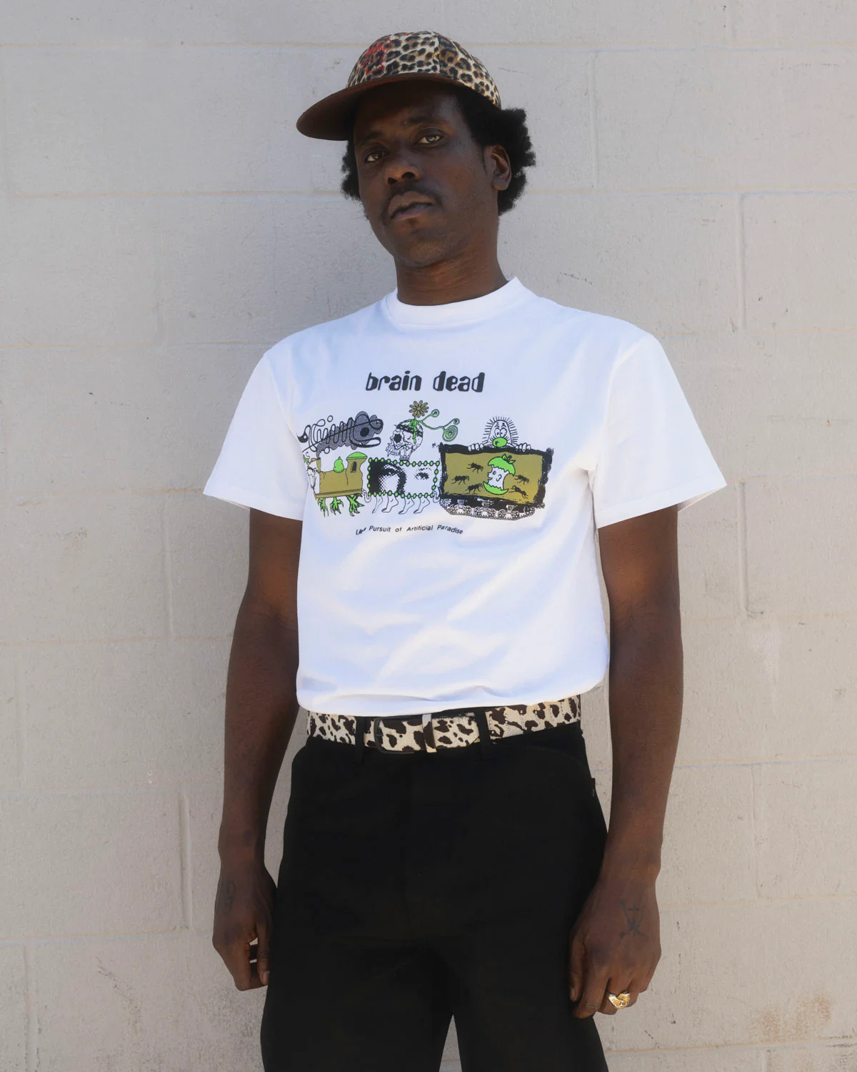 Artificial Paradise T-shirt - White - Image 4