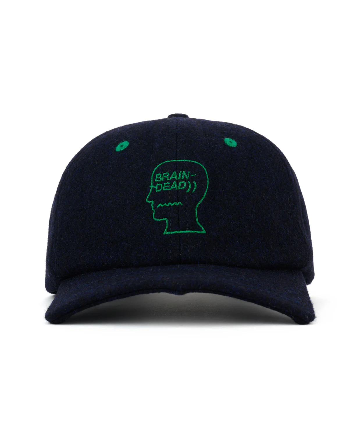 Batwing Logohead Flannel Hat - Navy