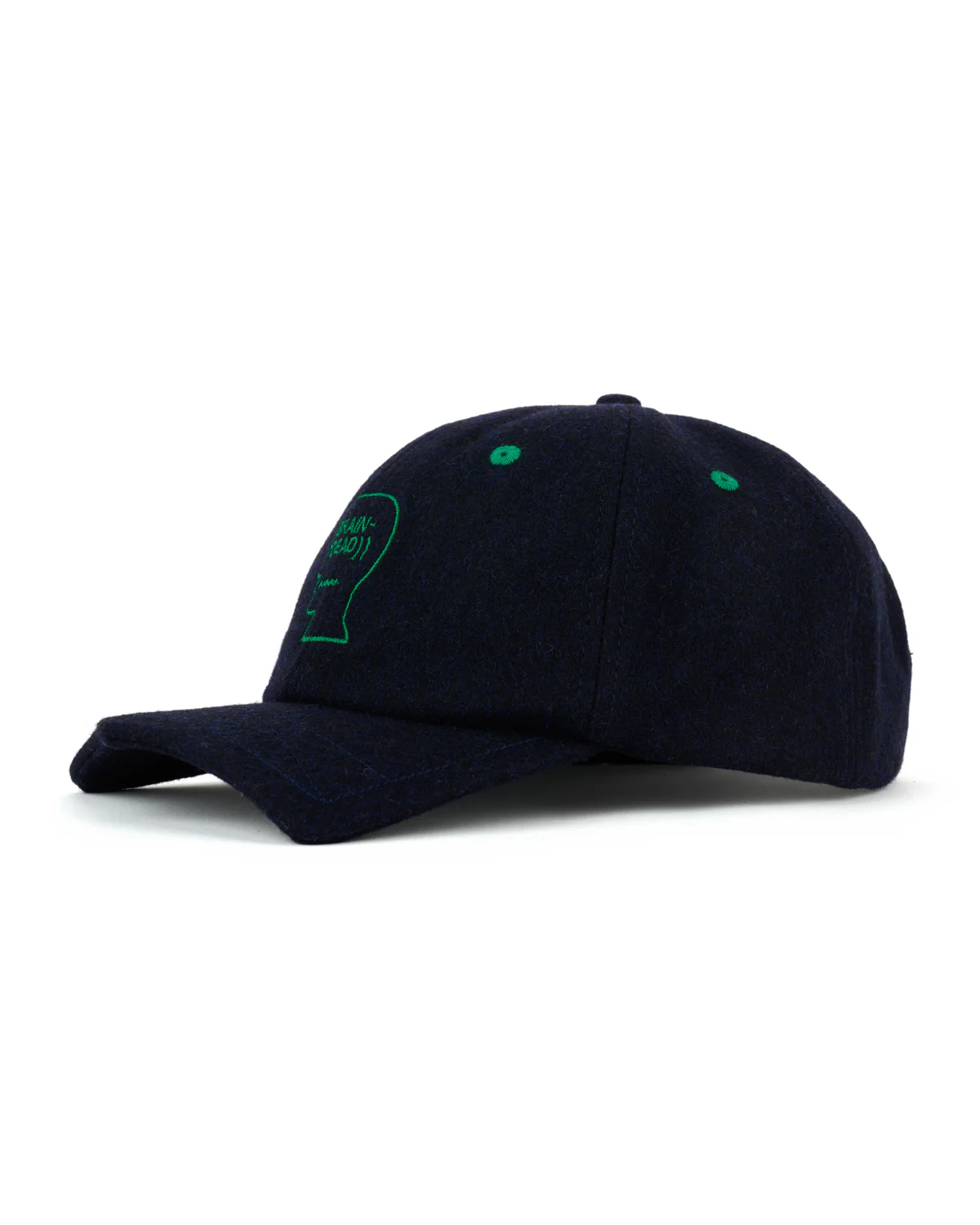 Batwing Logohead Flannel Hat - Navy - Image 2