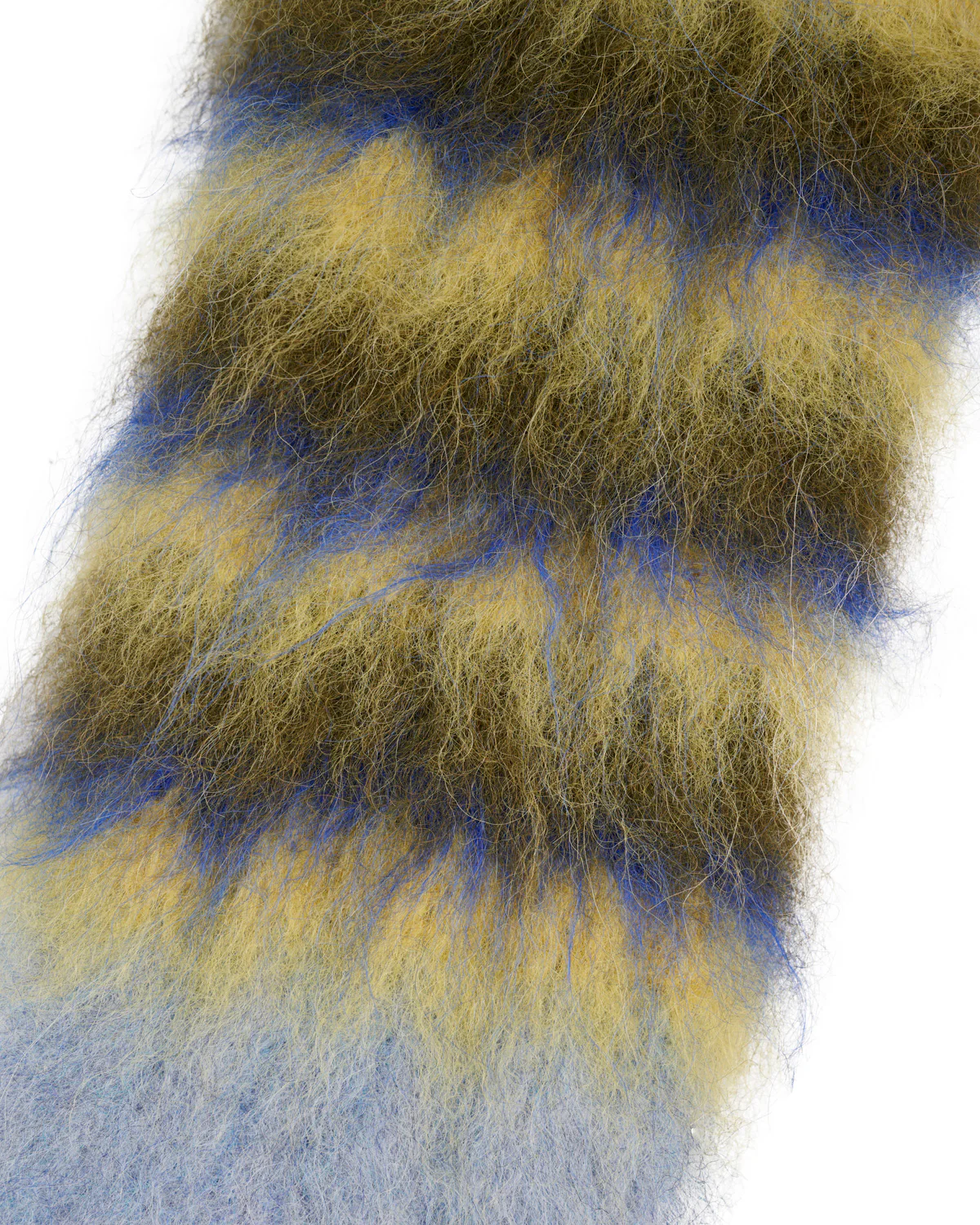 Blurry Lines Fingerless Gloves - Light Blue Multi - Image 2