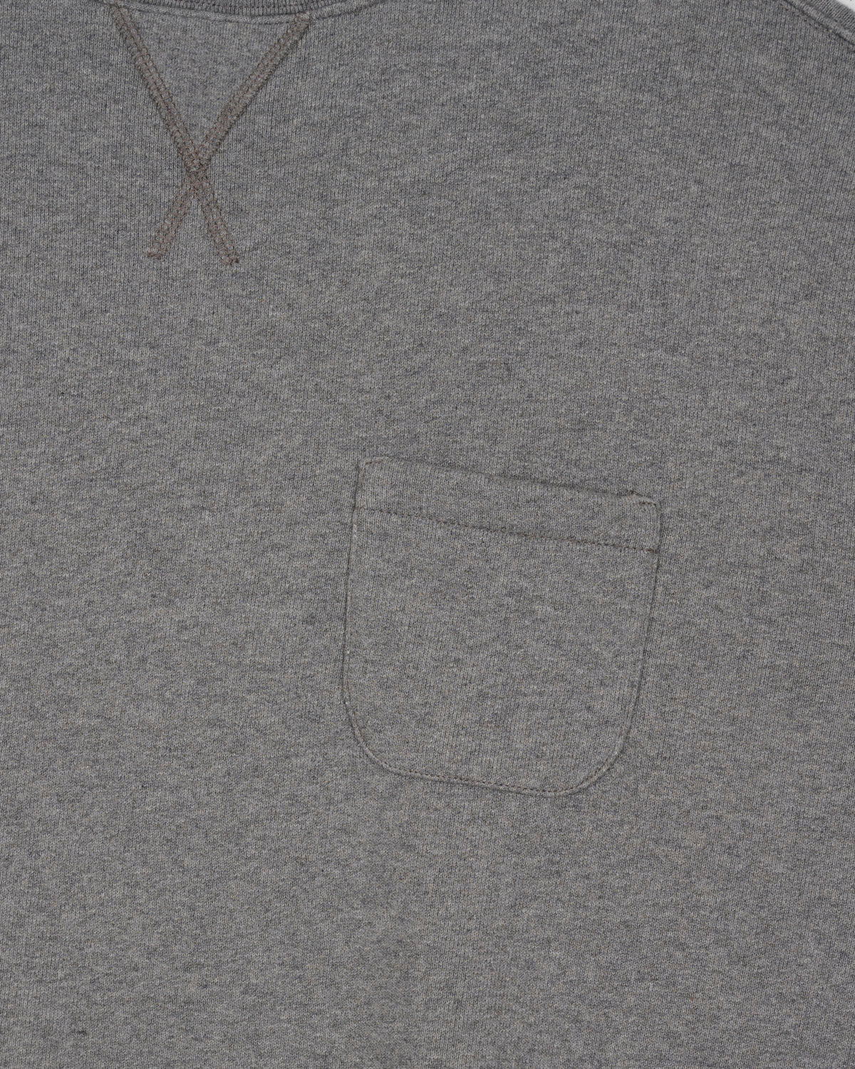 Boxy French Terry Sweatshirt - Heather Grey - Image 3
