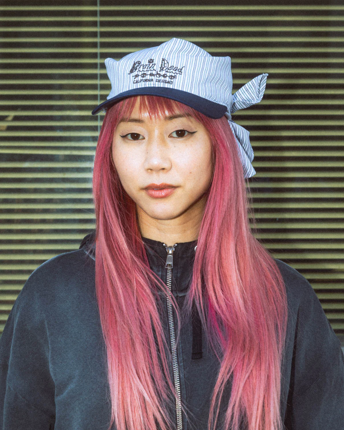 Brain Dead California Designs Bandana Hat - Blue - Image 2