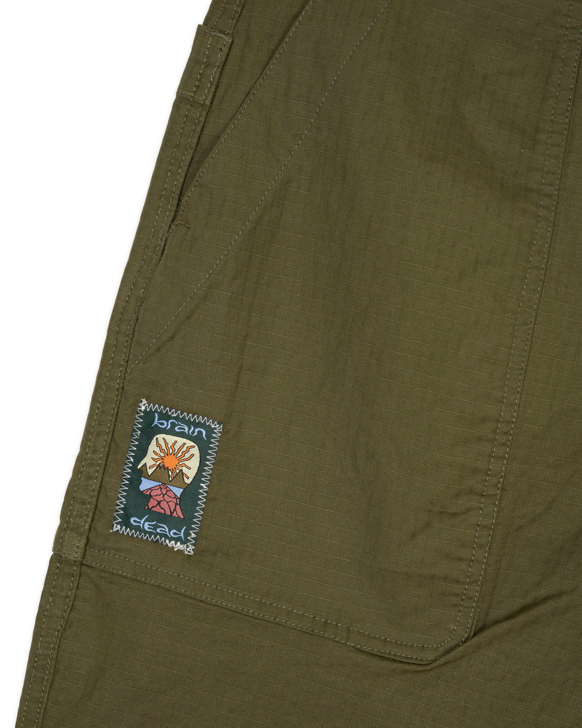 Brain Dead Equipment Fatigue Pant - Olive - Image 3