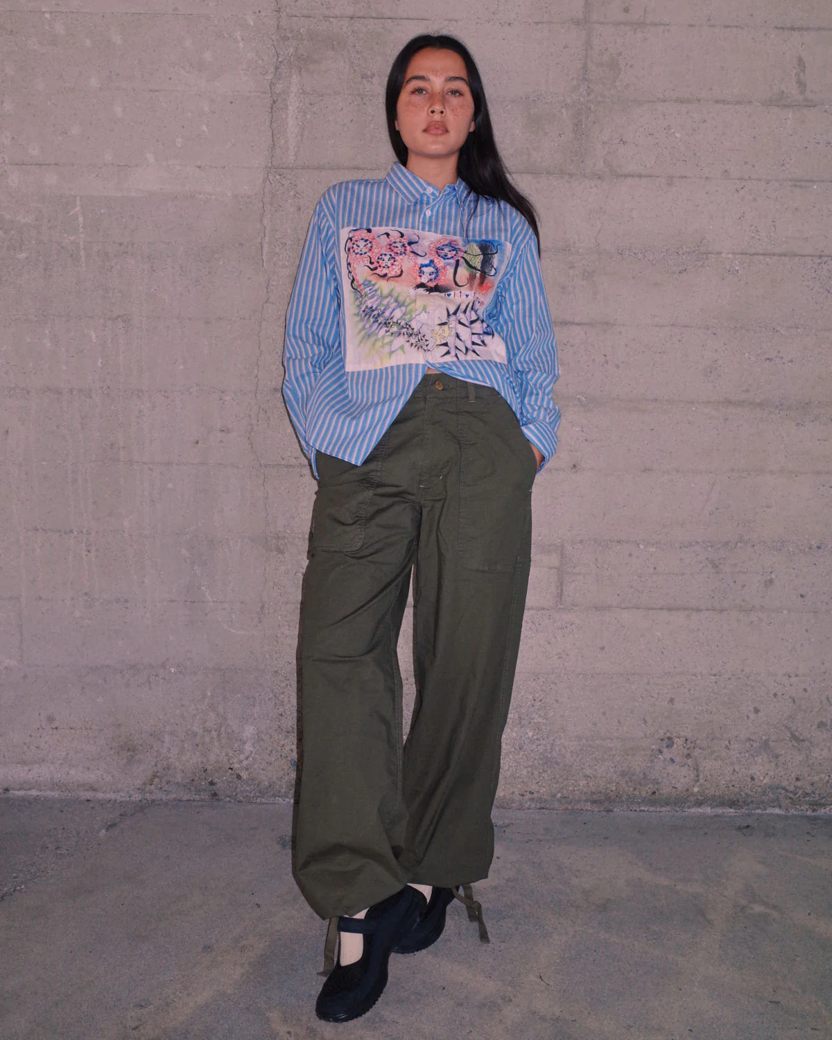 Brain Dead Equipment Fatigue Pant - Olive - Image 5