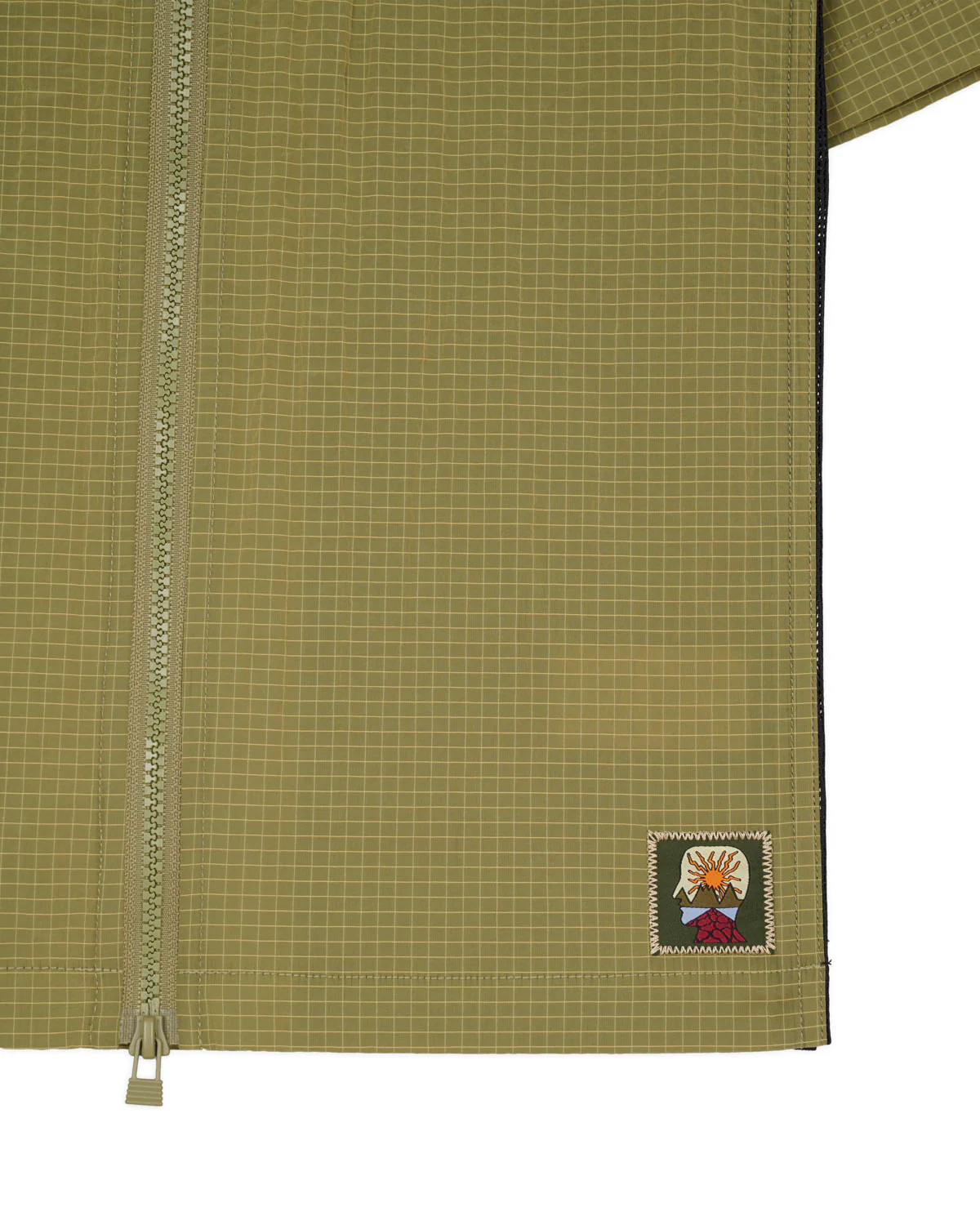Brain Dead Equipment Hitting Shirt - Dusky Green - Image 3