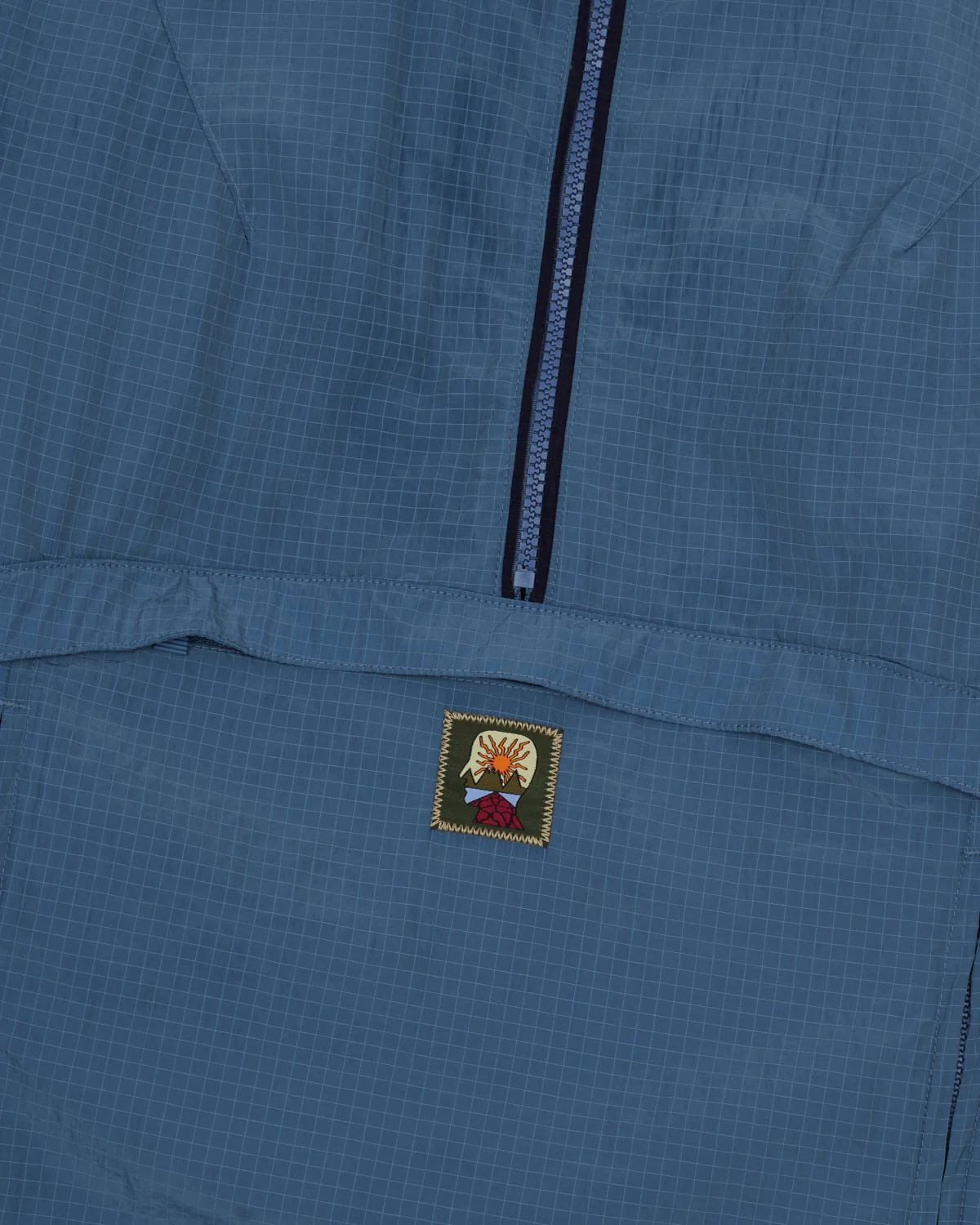 Brain Dead Equipment Tempo Zip Pullover - Slate Blue - Image 3