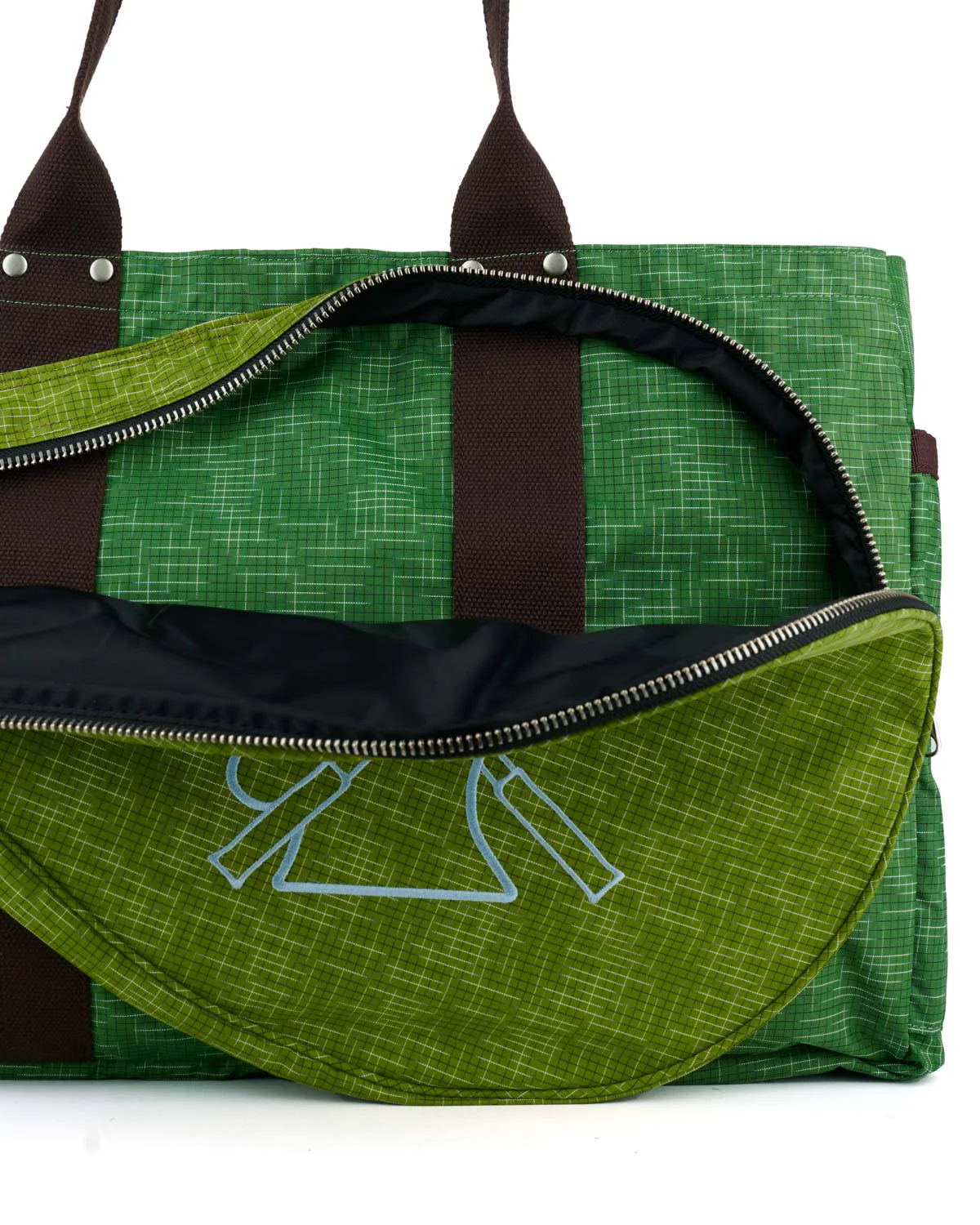 Brain Dead Equipment Tennis Tote - Green Multi - Image 3