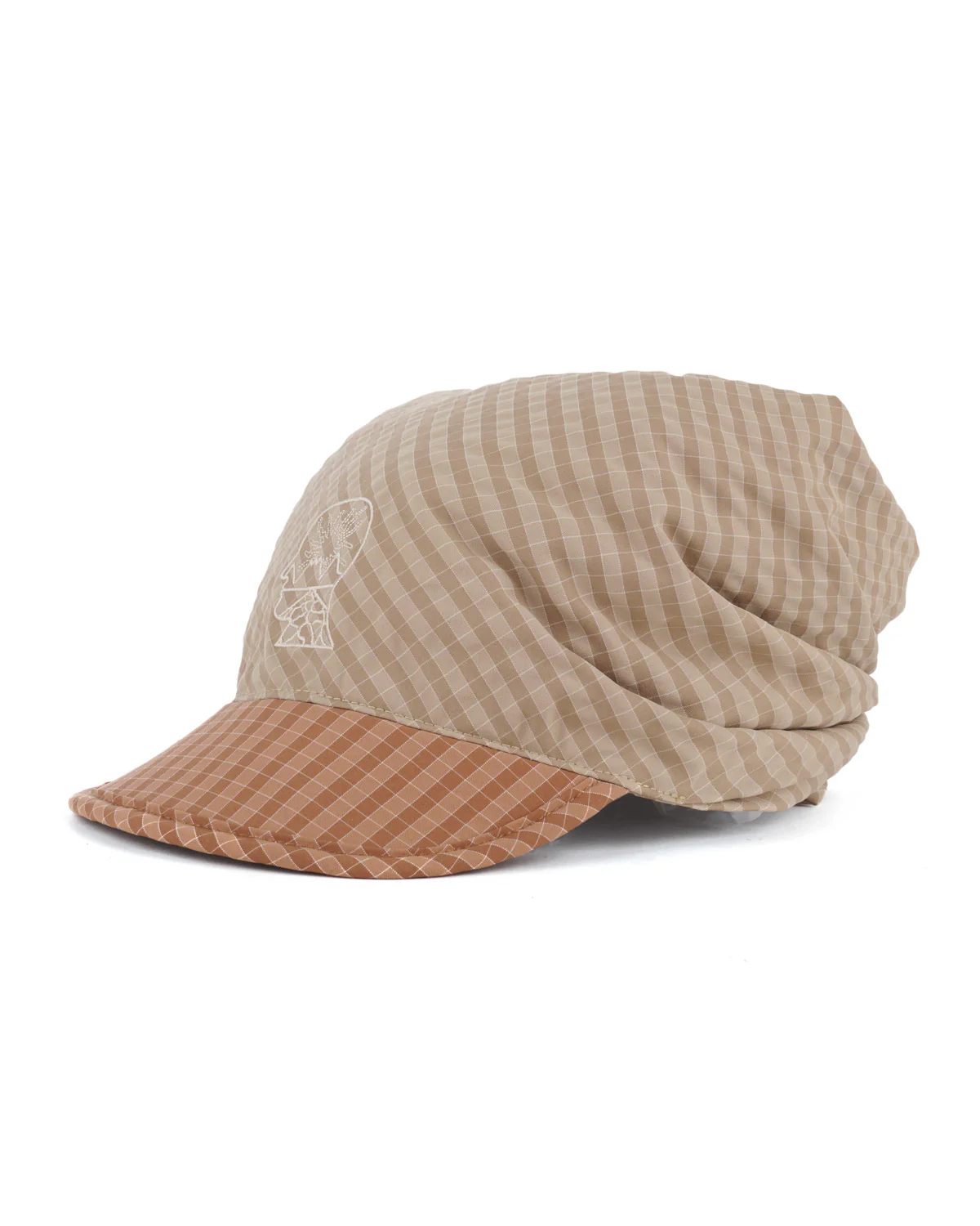 Brain Dead Equipment Two Tone Bandana Hat - Brown - Image 2