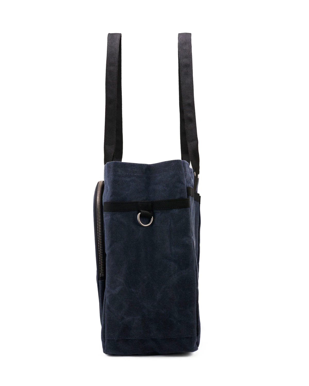 Brain Dead Equipment Waxed Canvas Tennis Tote - Navy - Image 4