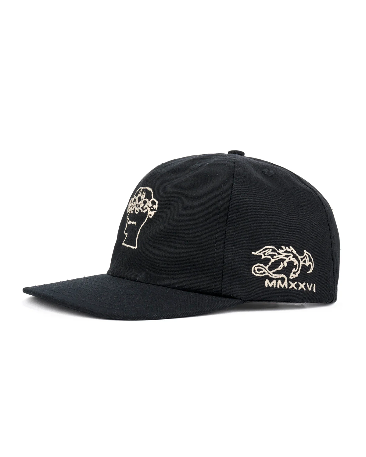 Brain Dead Fantasy Fest 6 Panel Hat - Black - Image 3