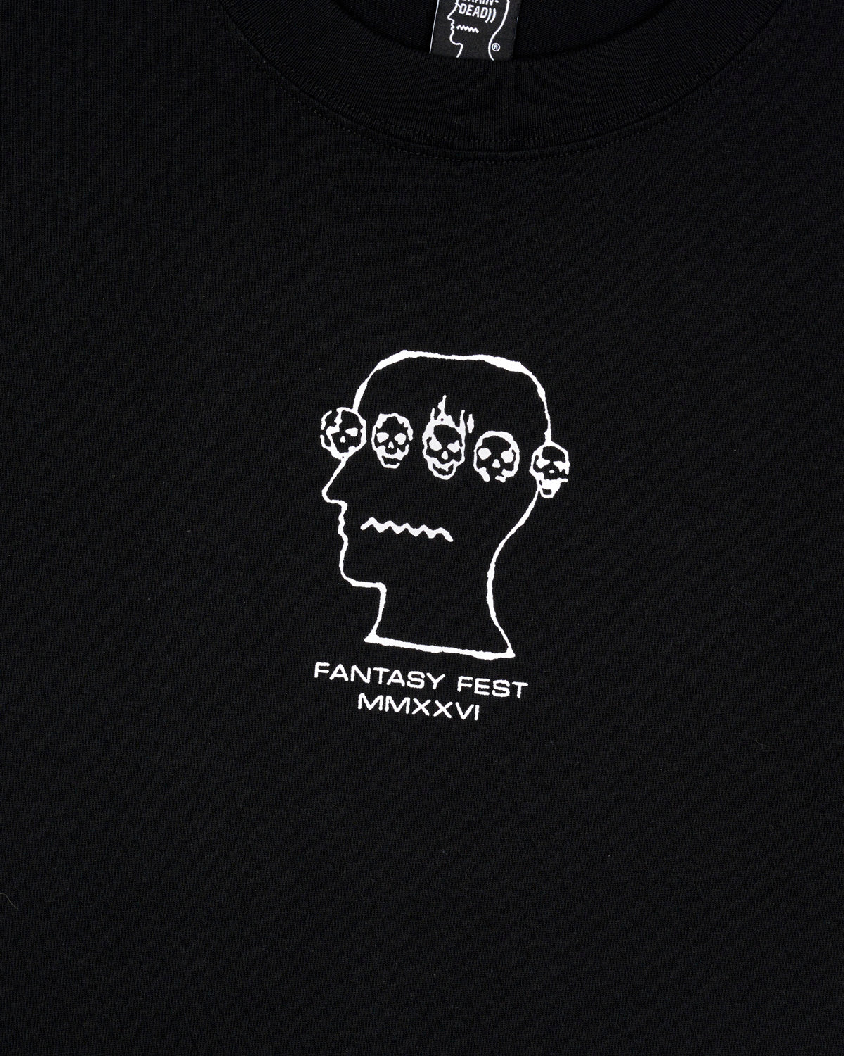 Brain Dead Fantasy Fest T-shirt - Black - Image 3