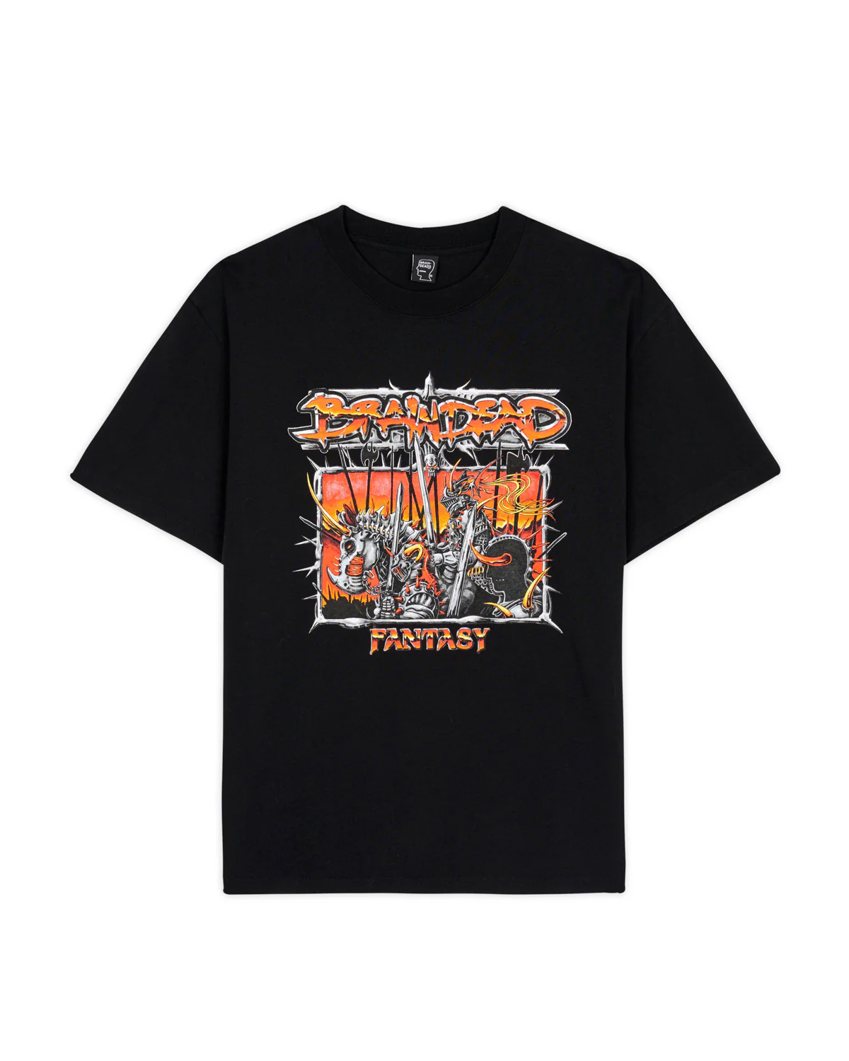 Brain Dead Fantasy Games Gomzé Knight T-Shirt - Black