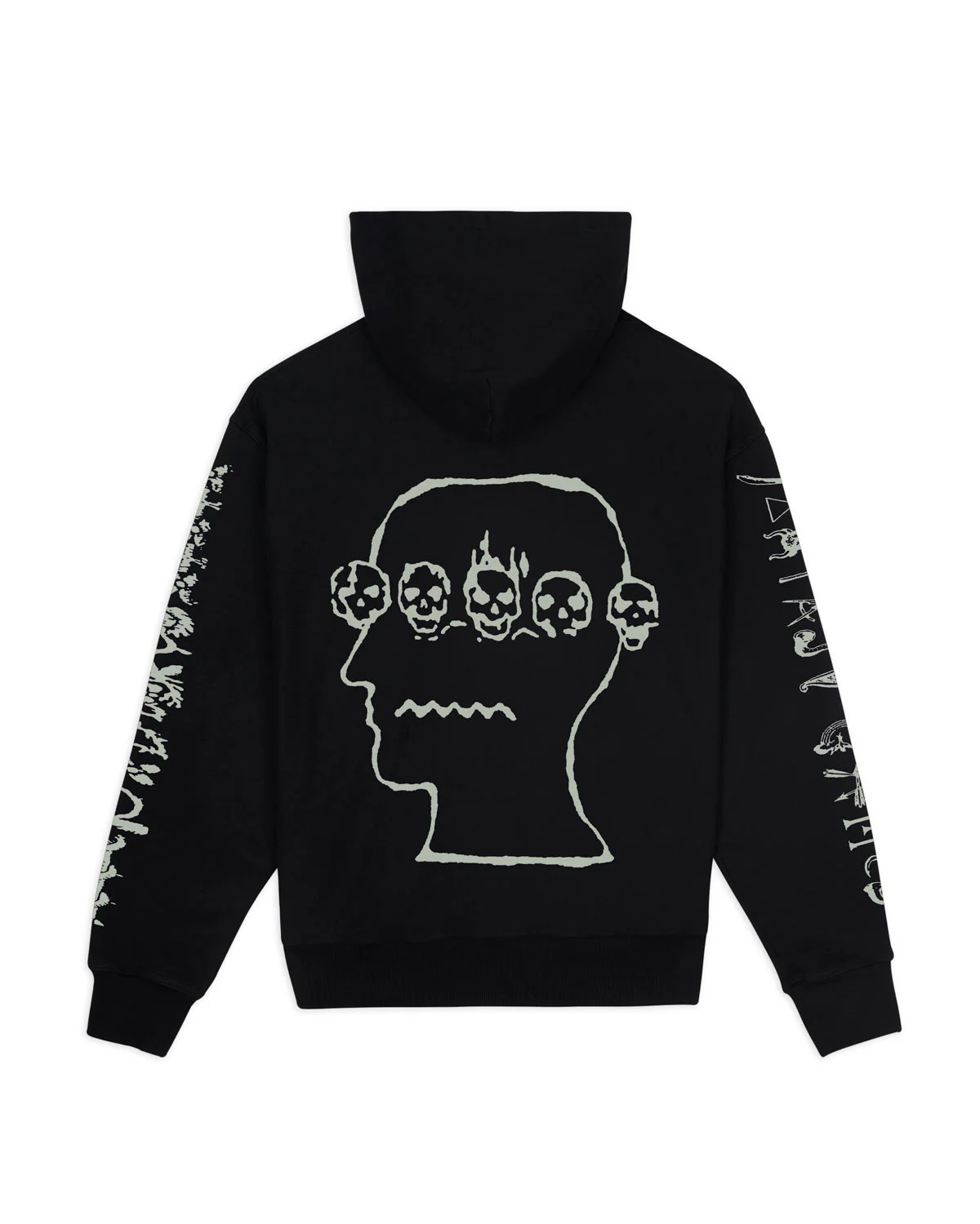 Brain Dead Fantasy Games Hooded Sweatshirt - Black - Image 2