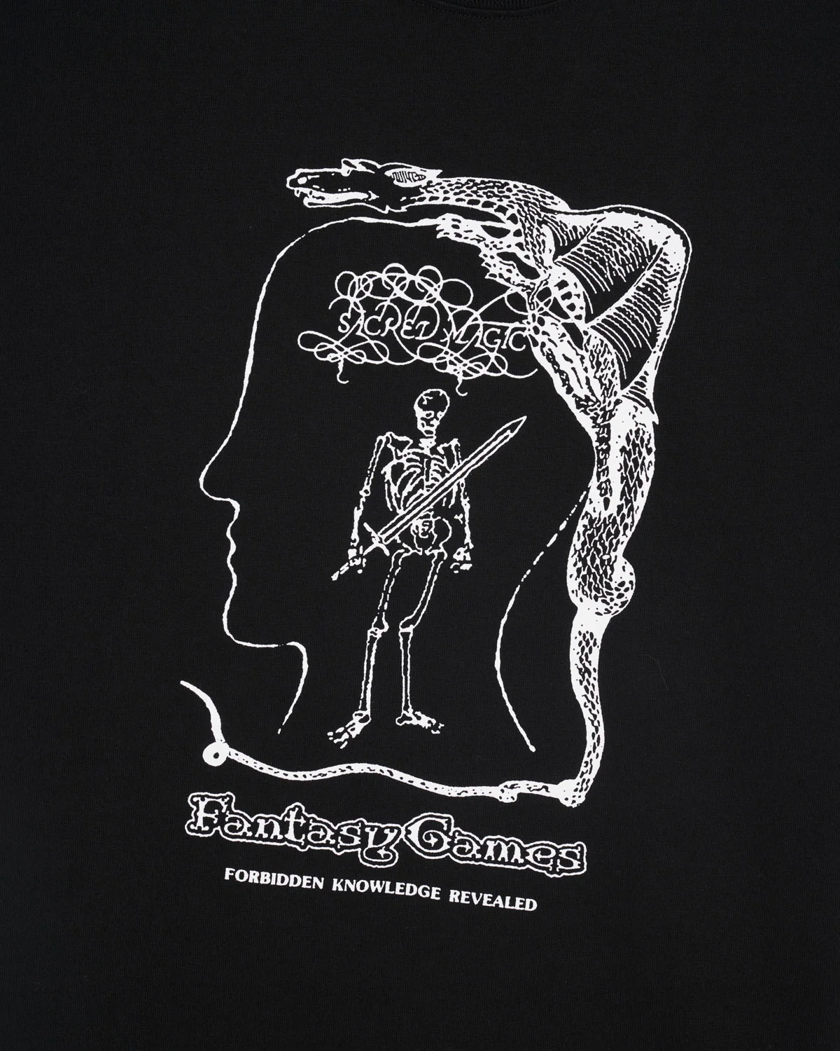 Brain Dead Fantasy Games Sacred Magic T-shirt - Black - Image 2