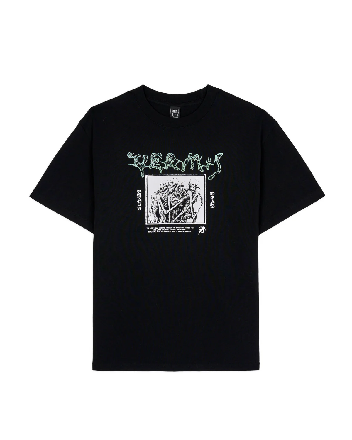 Brain Dead Fantasy Games Vermis Cage T-shirt - Black