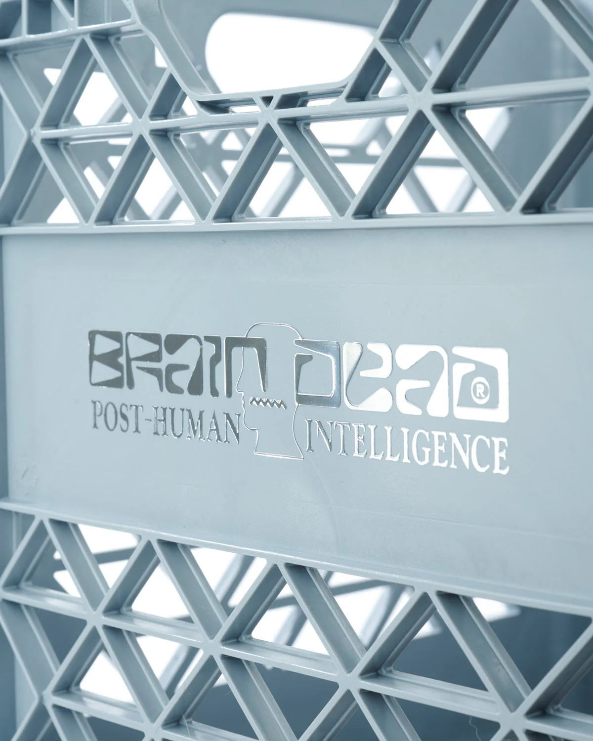 Brain Dead Record Crate - Grey - Image 3