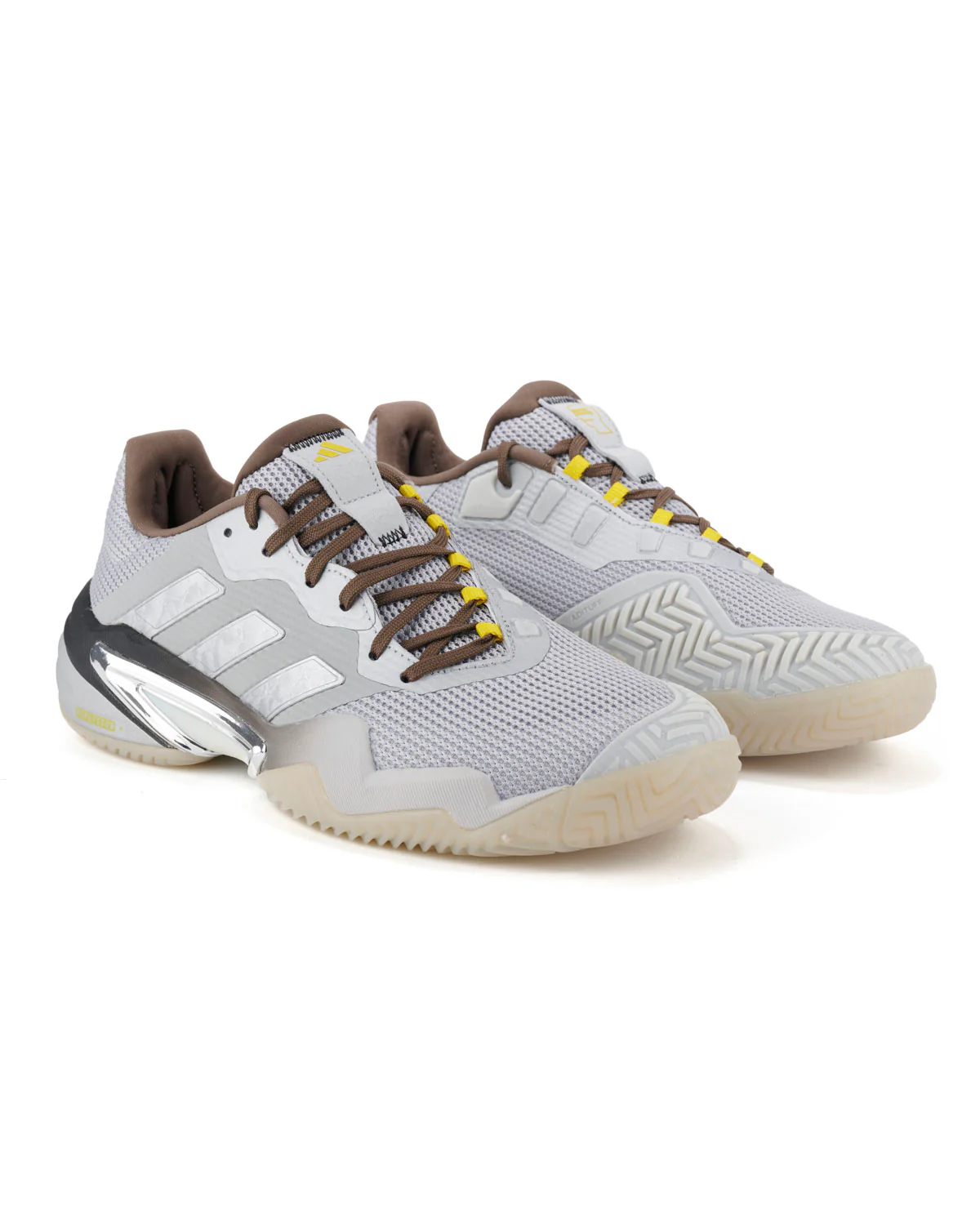 Brain Dead x adidas Barricade 13 - Silver - Image 2