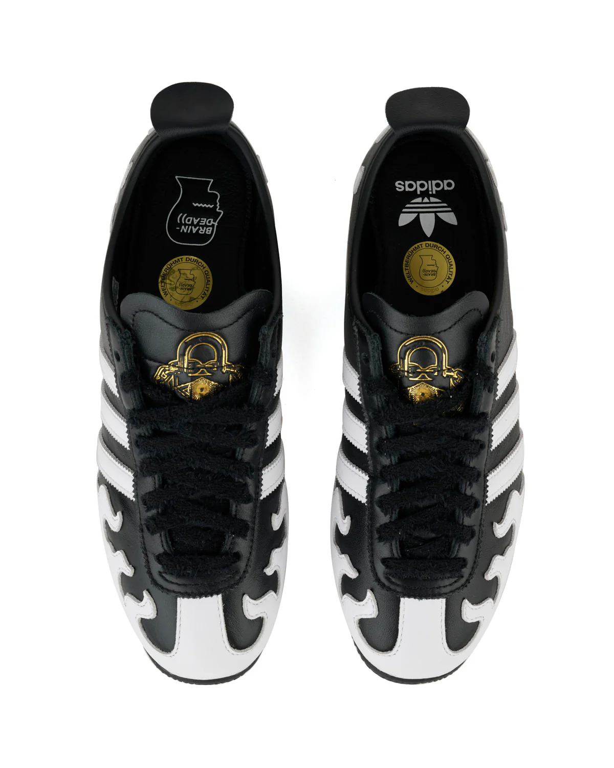 Brain Dead x adidas Brody King Japan Lo - Black/White - Image 3