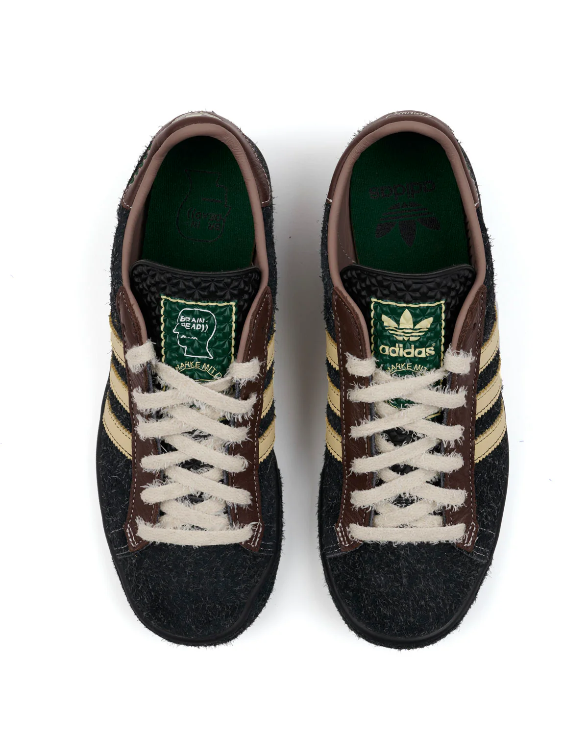Brain Dead x adidas Forest Hills - Black / Natural - Image 3