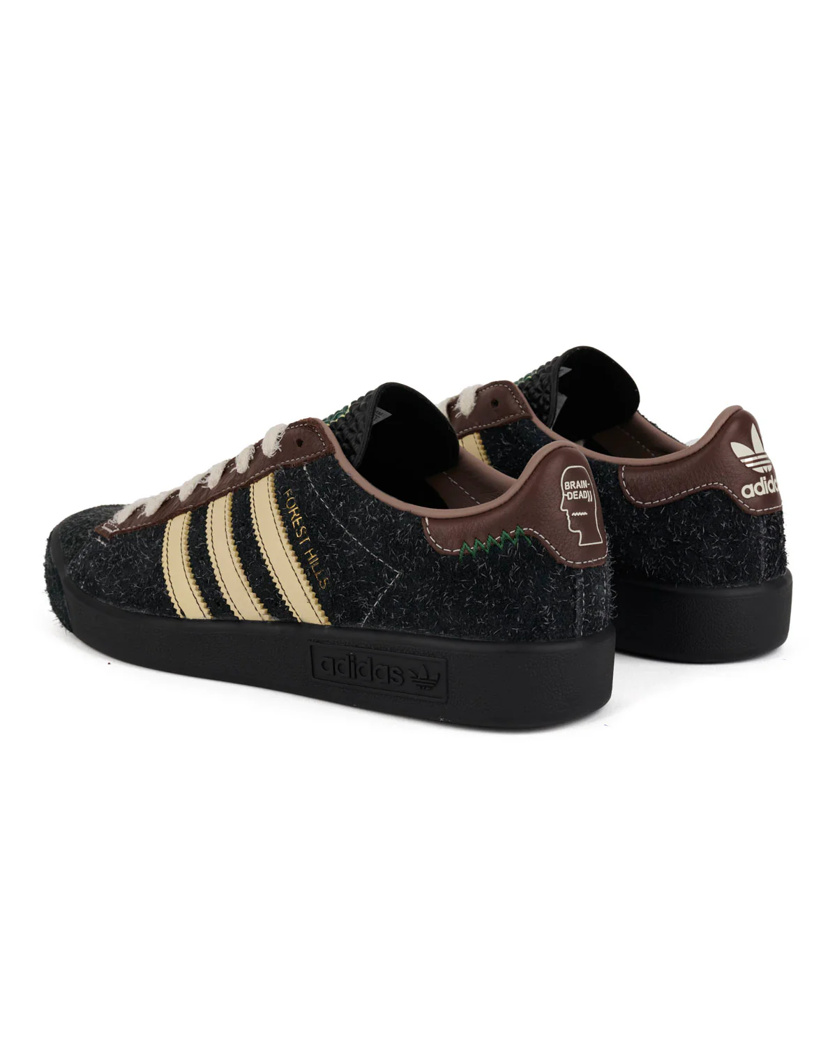 Brain Dead x adidas Forest Hills - Black / Natural - Image 4