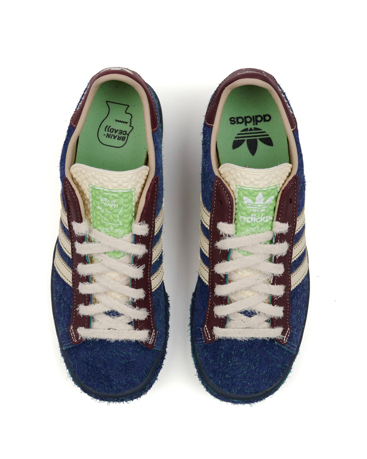 Brain Dead x adidas Forest Hills - Cobalt / Cream - Image 3