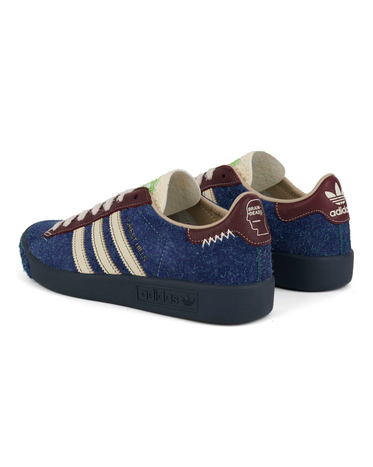 Brain Dead x adidas Forest Hills - Cobalt / Cream - Image 4