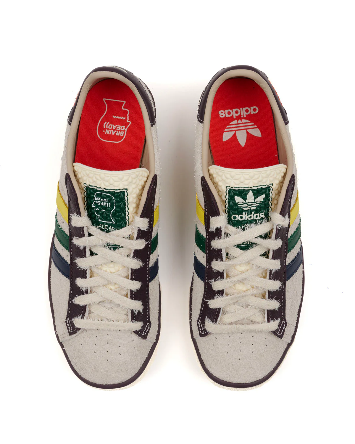 Brain Dead x adidas Forest Hills - Natural / Multi - Image 3