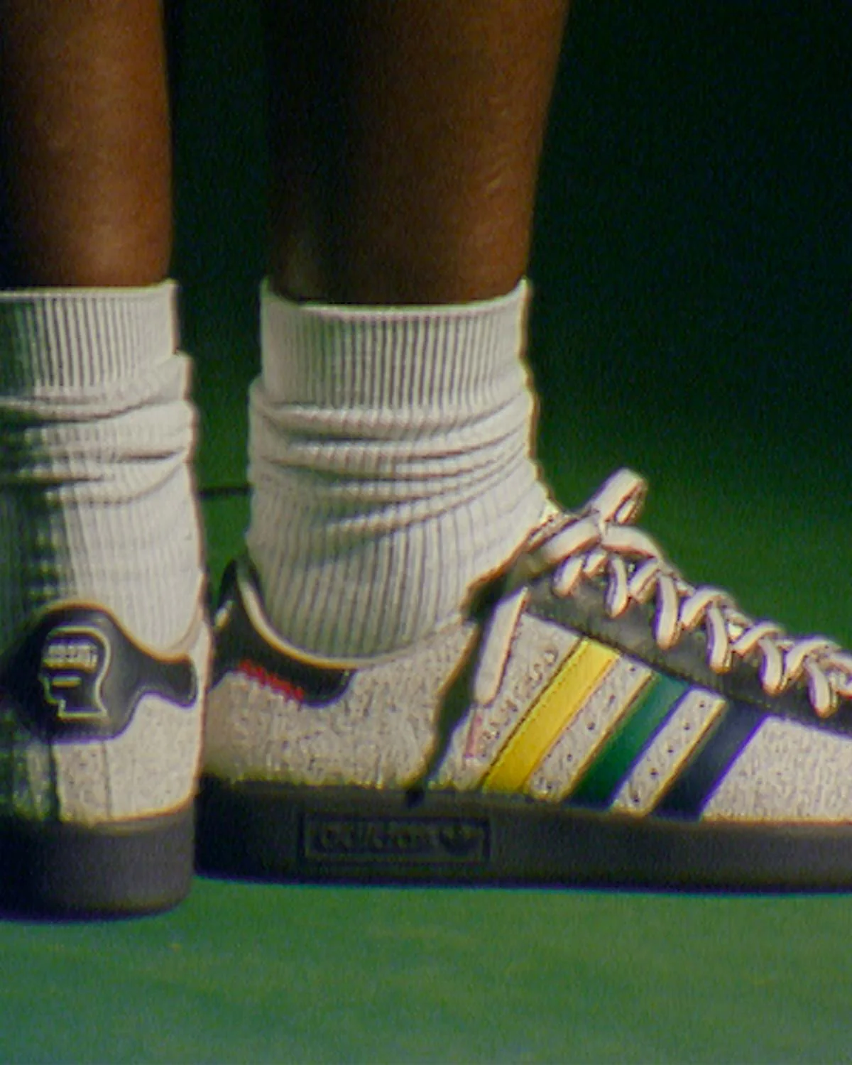 Brain Dead x adidas Forest Hills - Natural / Multi - Image 6