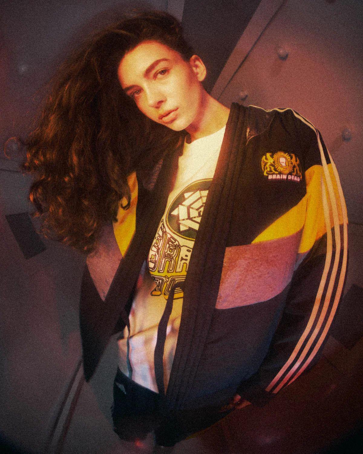 Brain Dead x adidas Noragi Track Jacket - Black - Image 6