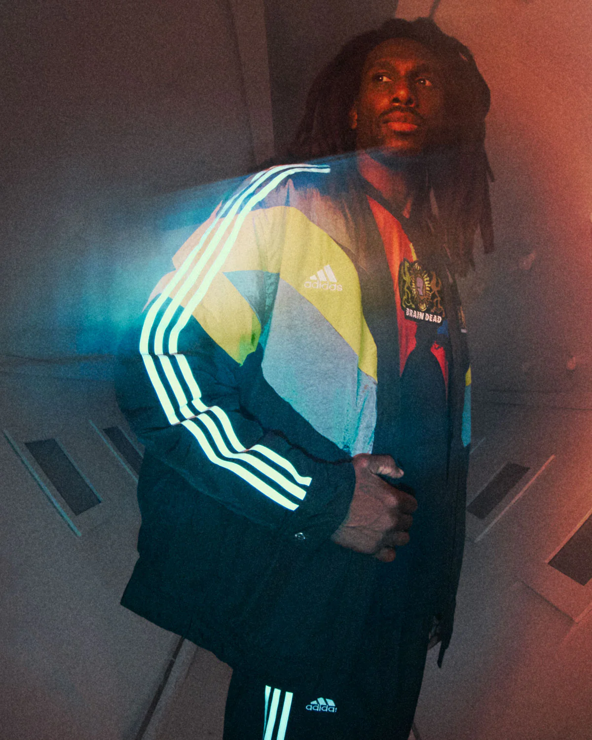 Brain Dead x adidas Noragi Track Jacket - Black - Image 7