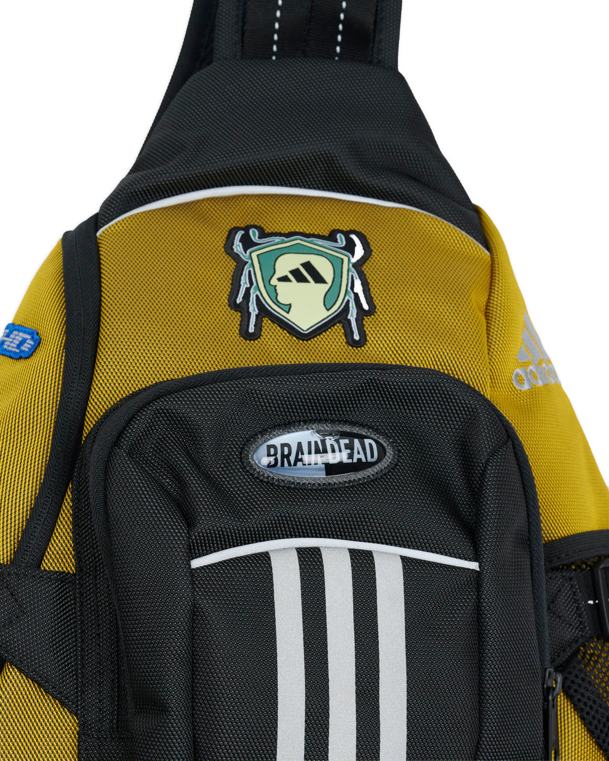 Brain Dead x adidas Sling Bag - Yellow - Image 3