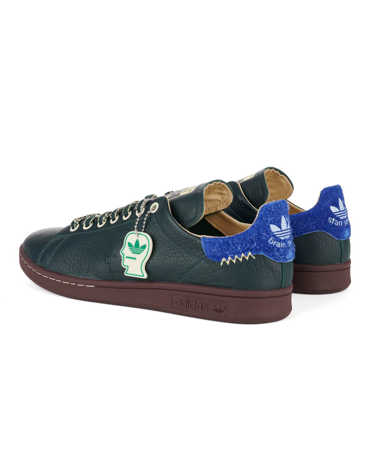 Brain Dead x adidas Stan Smith - Dark Green - Image 3