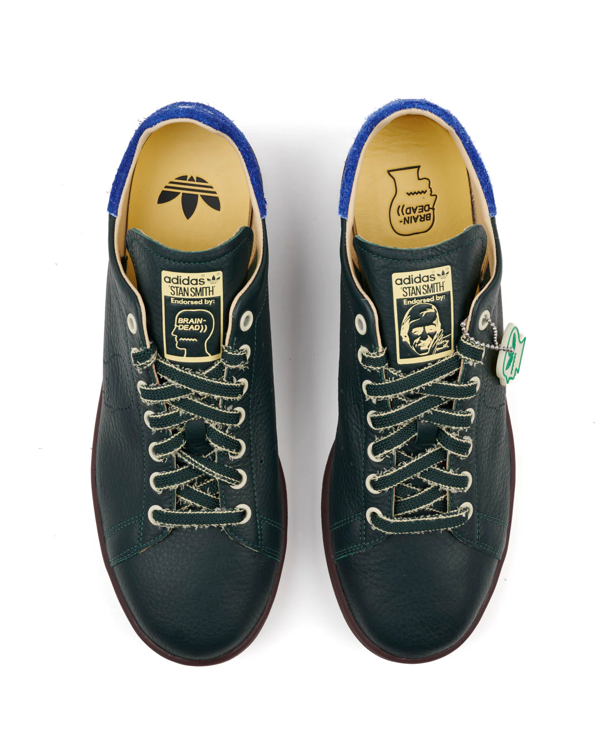 Brain Dead x adidas Stan Smith - Dark Green - Image 4