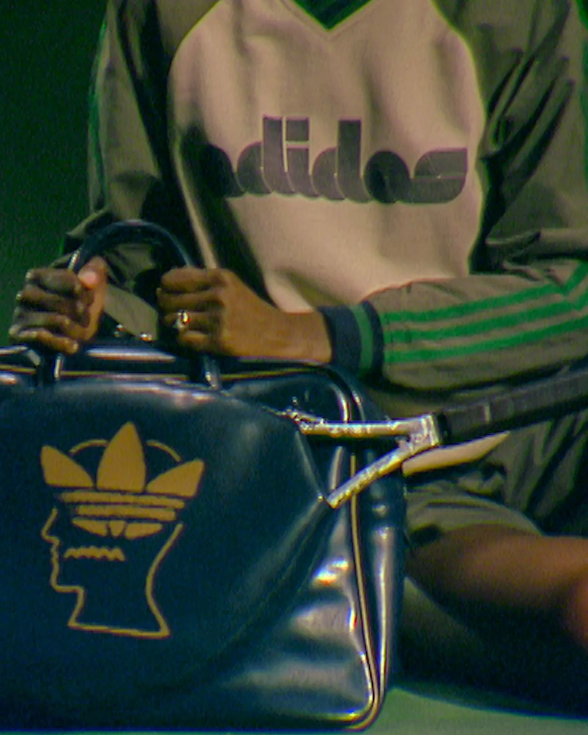 Brain Dead x adidas Tennis Airliner Bag - Navy - Image 8