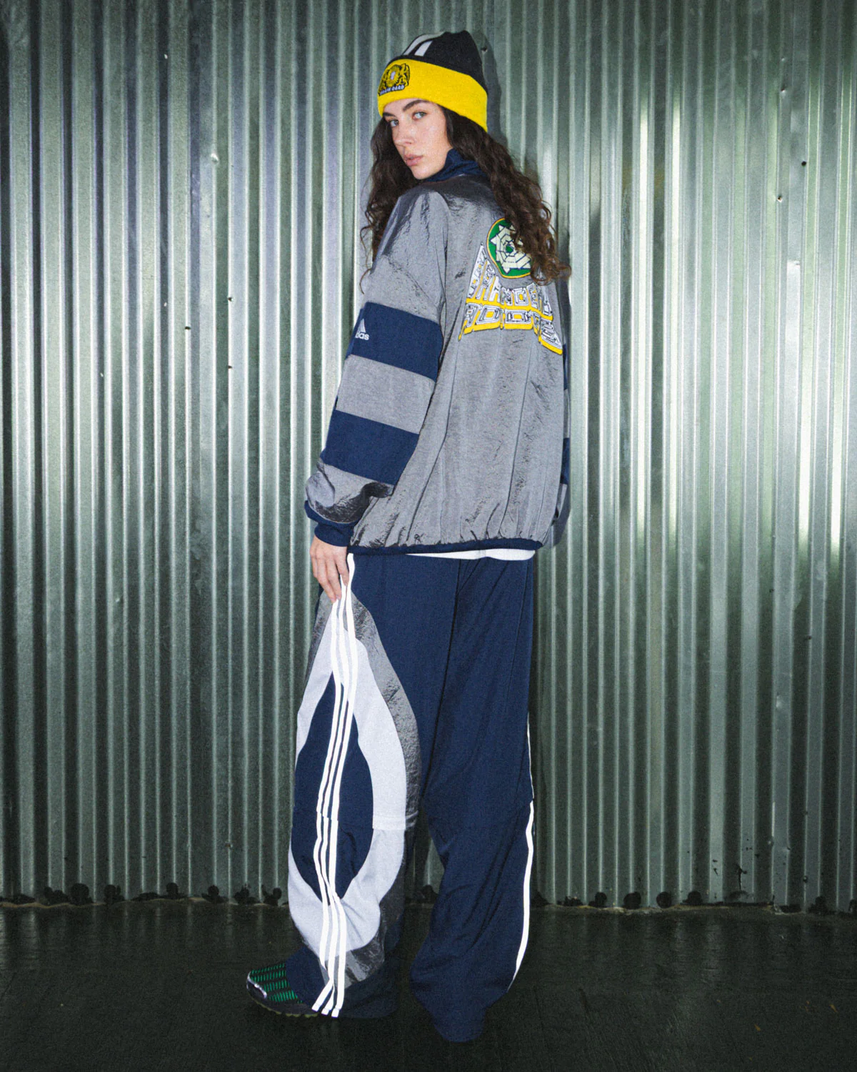 Brain Dead x adidas Track Pant - Navy - Image 9