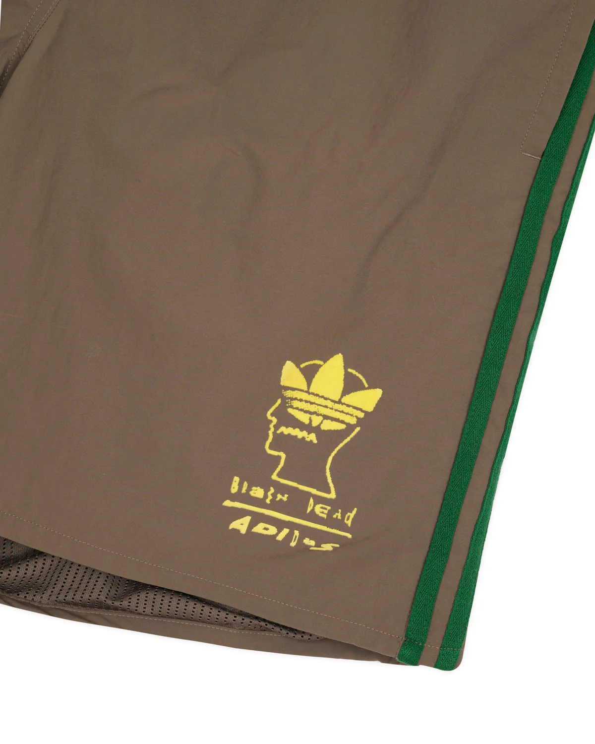 Brain Dead x adidas Track Shorts - Brown - Image 3