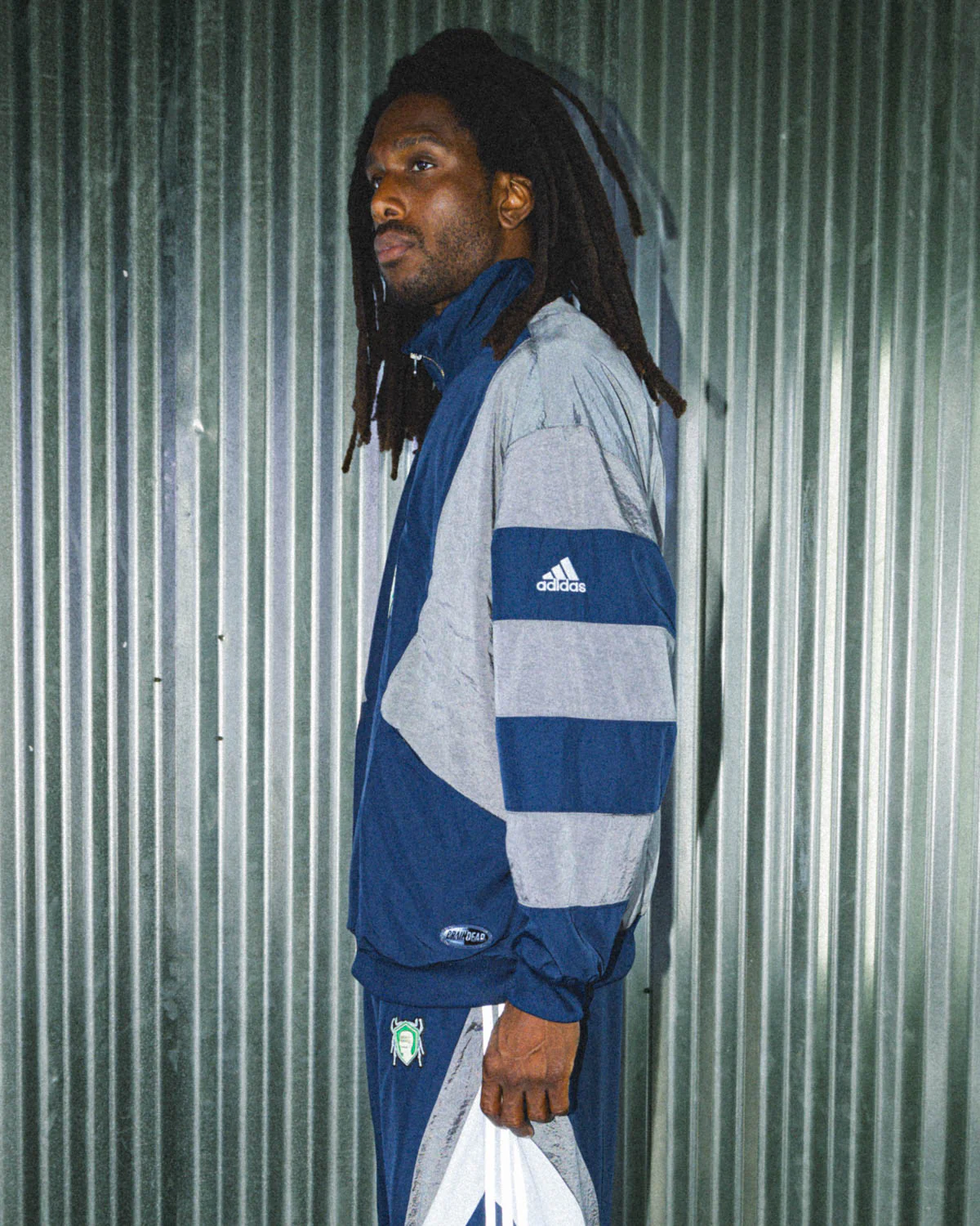 Brain Dead x adidas Track Top - Navy - Image 4