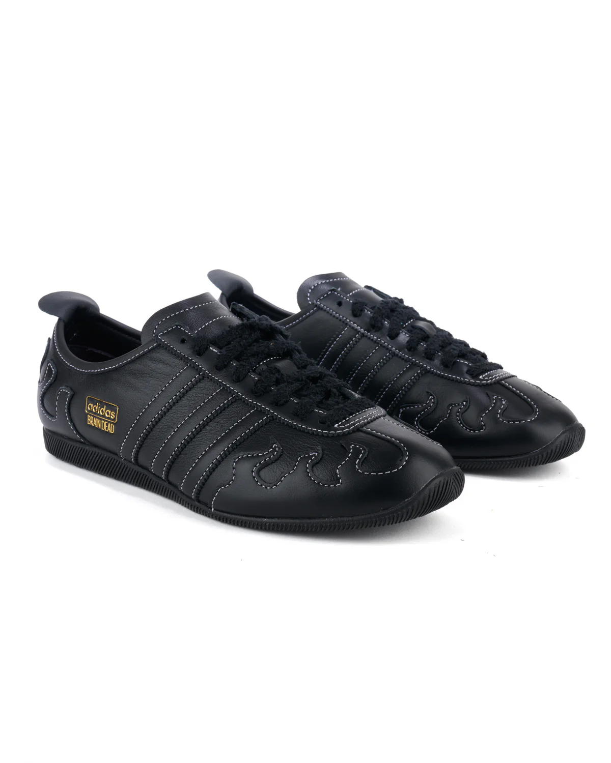 Brain Dead x adidas x Dover Street Market Japan Lo - Black/Black - Image 2