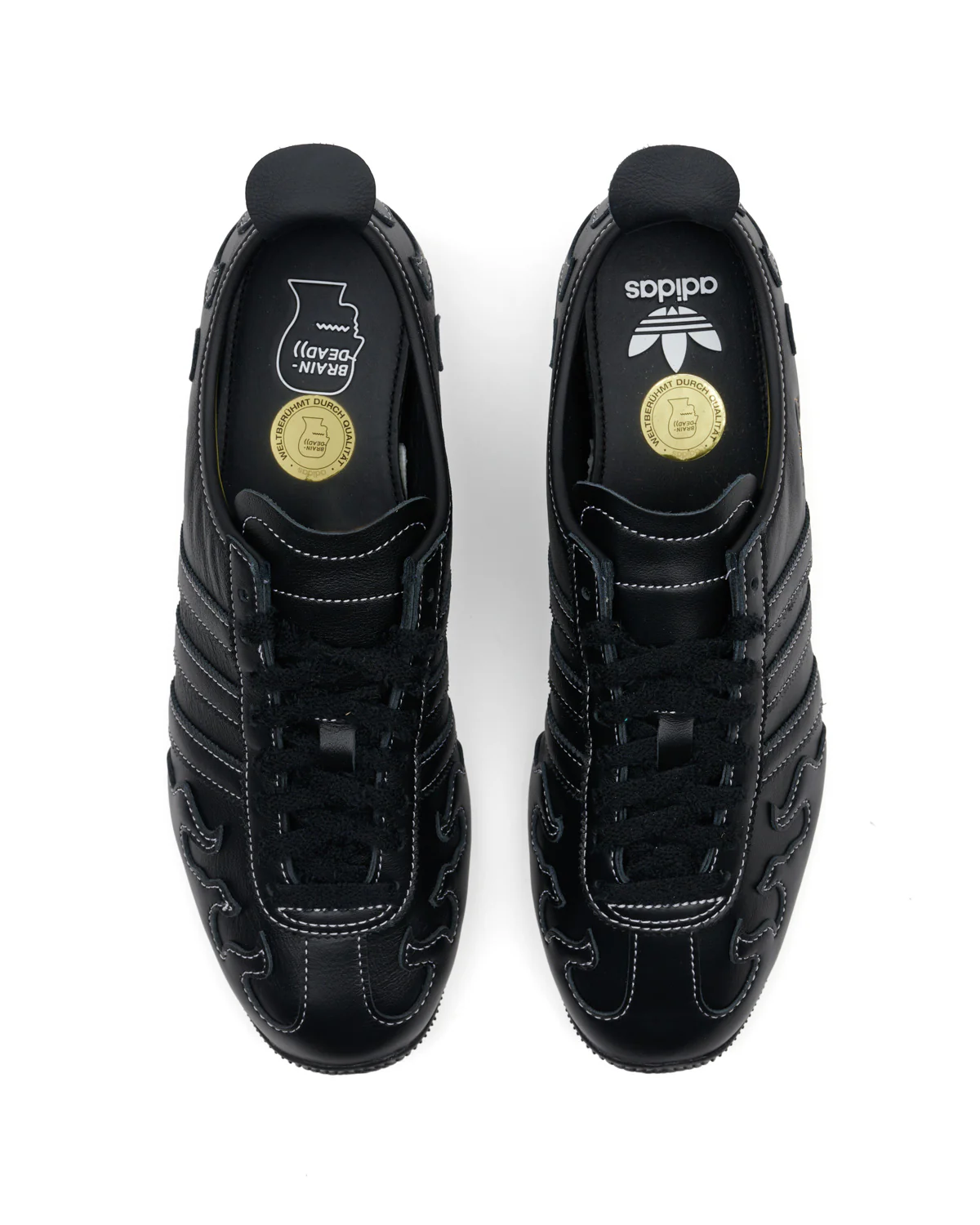 Brain Dead x adidas x Dover Street Market Japan Lo - Black/Black - Image 3