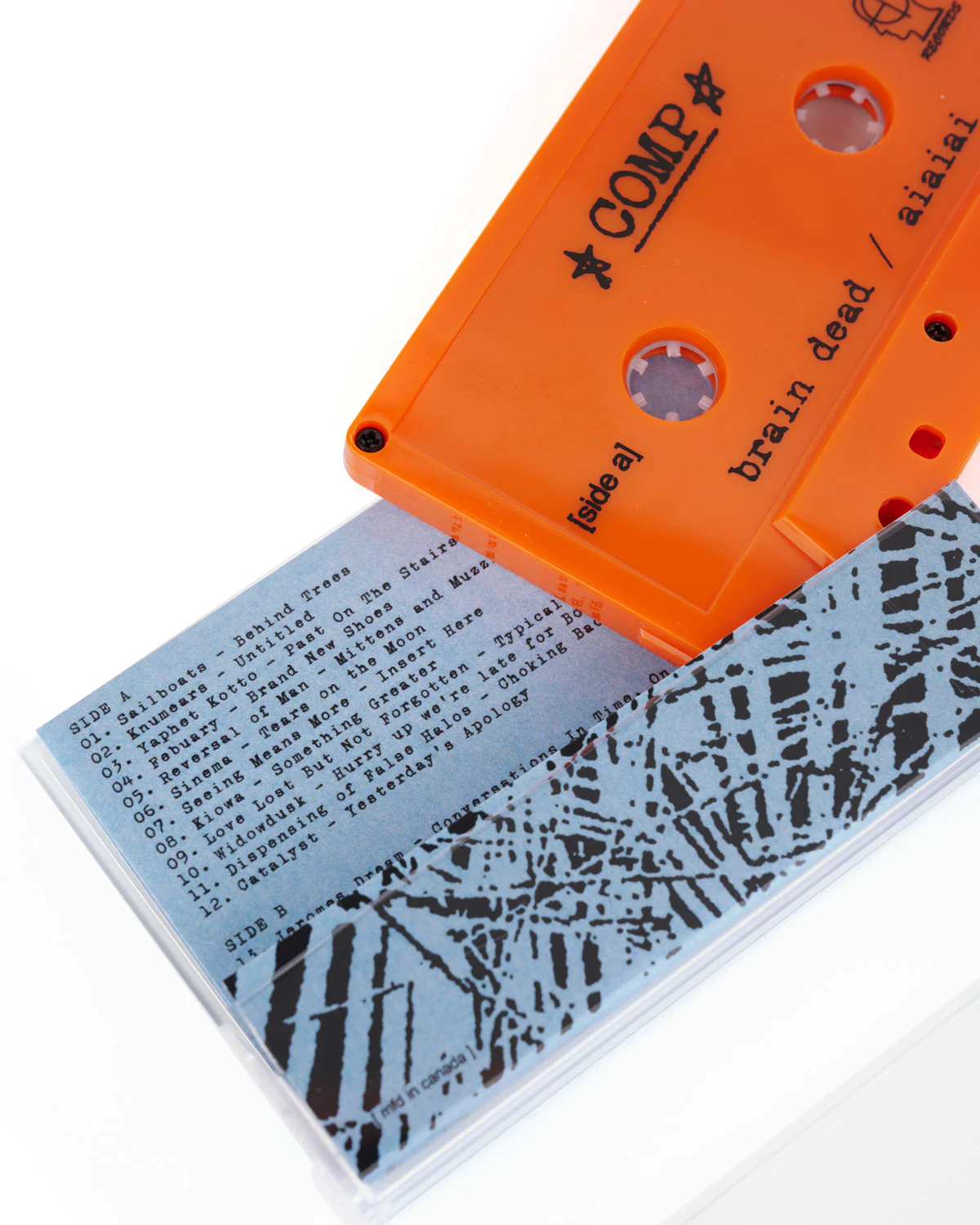 Brain Dead x AIAIAI Compilation Cassette Tape - Blue - Image 3