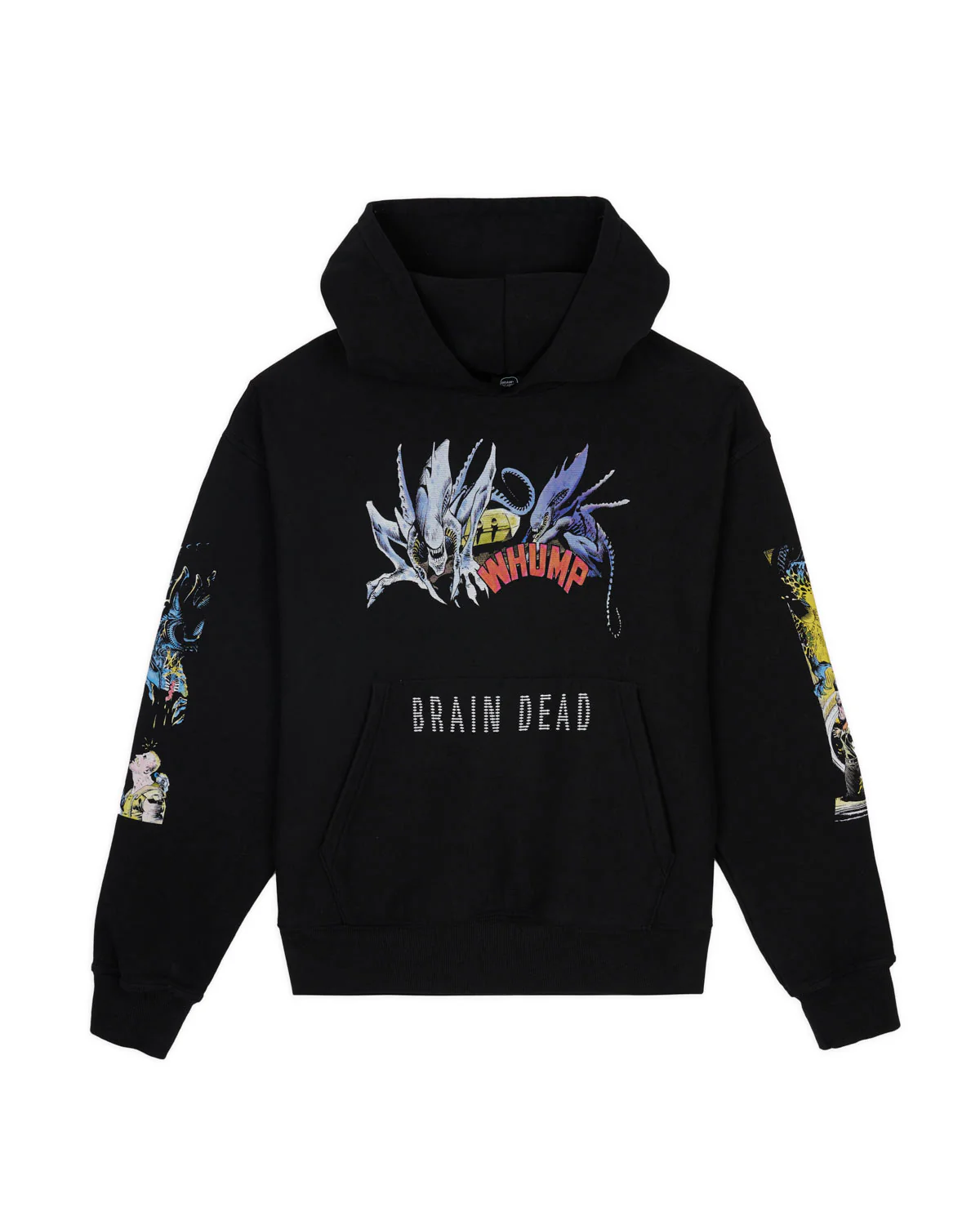 Brain Dead x Aliens Hoodie - Black