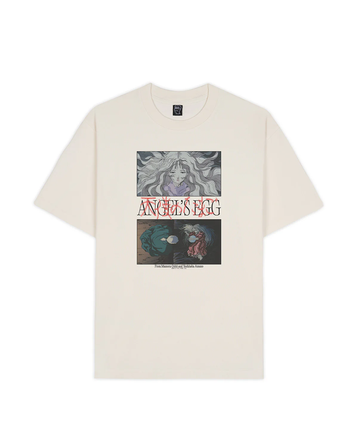 Brain Dead x Angel's Egg T-Shirt - Natural