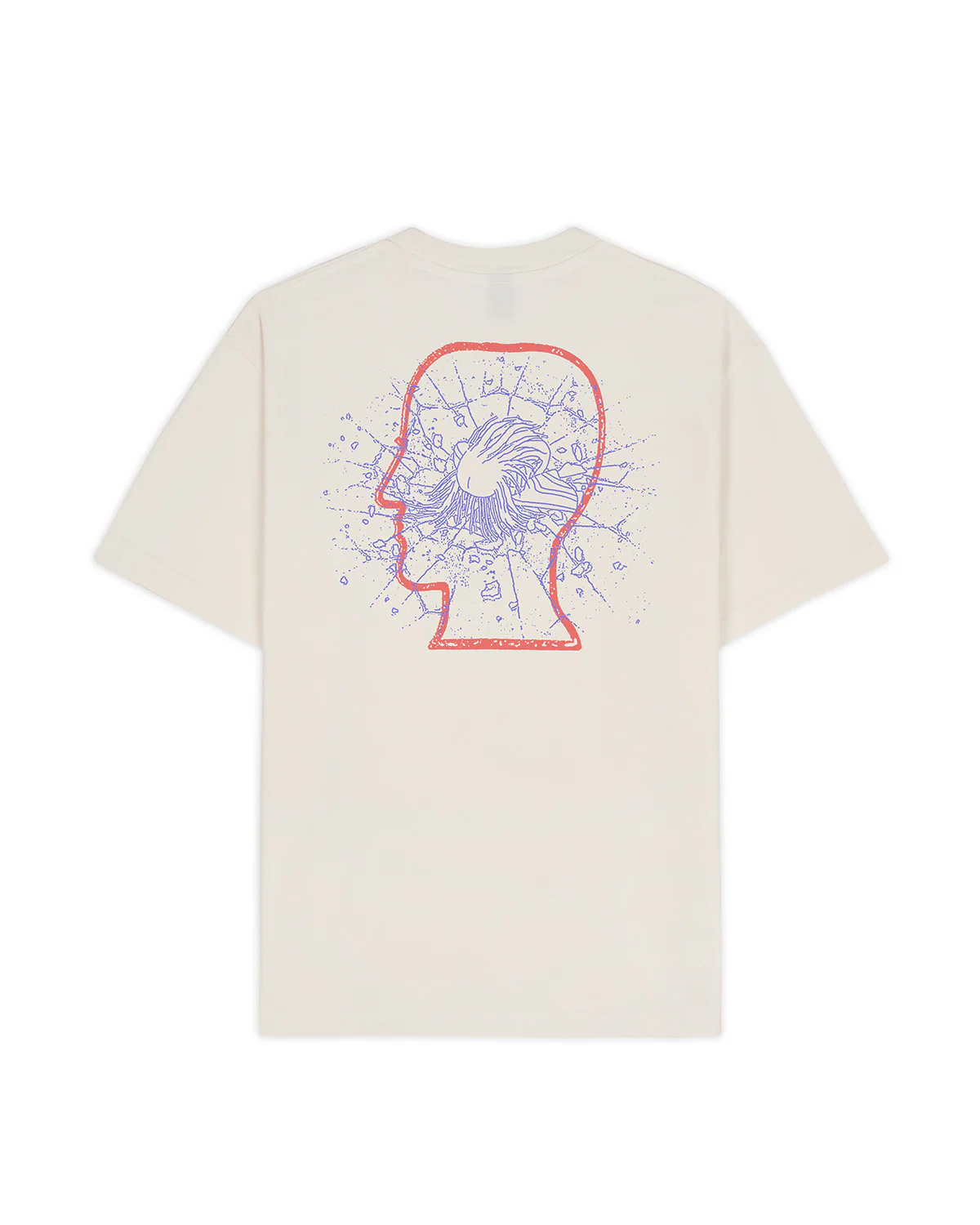 Brain Dead x Angel's Egg T-Shirt - Natural - Image 2