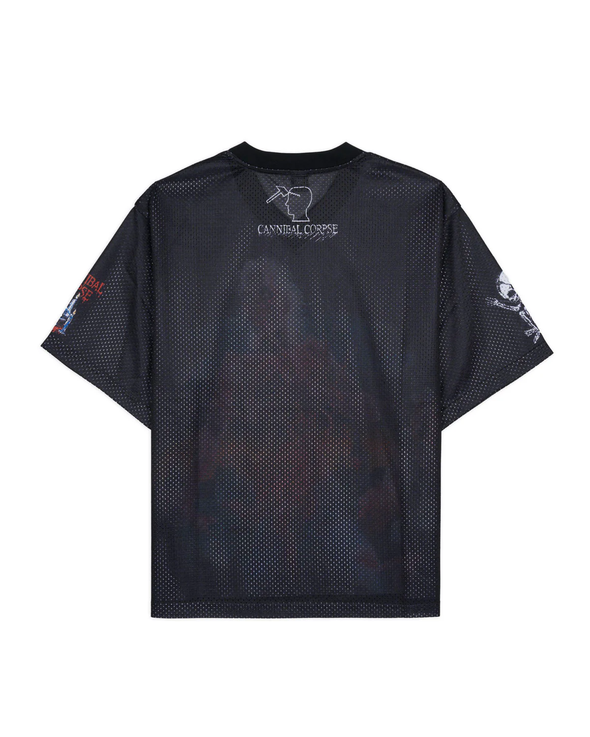 Brain Dead x Cannibal Corpse Football Jersey - Black - Image 5