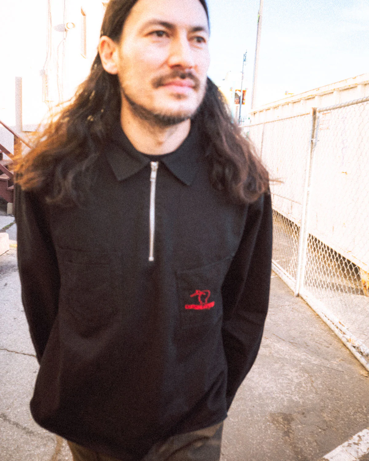 Brain Dead x Cannibal Corpse Work Shirt - Black - Image 4