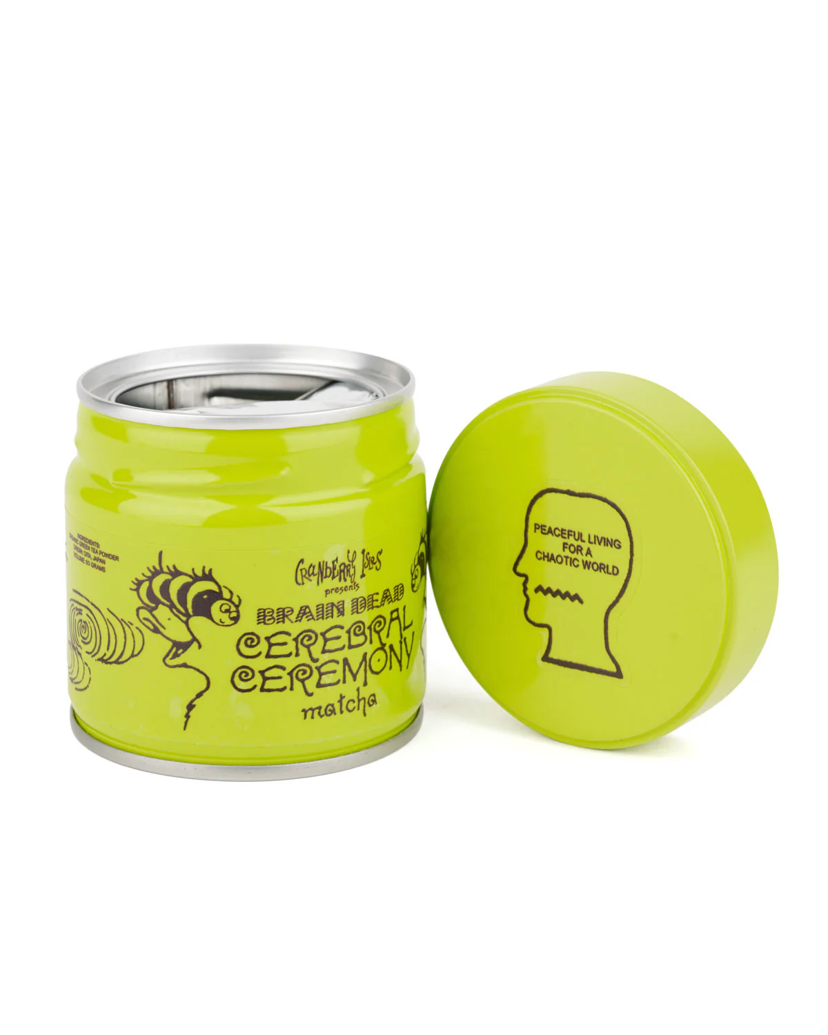 Brain Dead x Cranberry Isles Cerebral Ceremony Matcha Tin - Green - Image 3